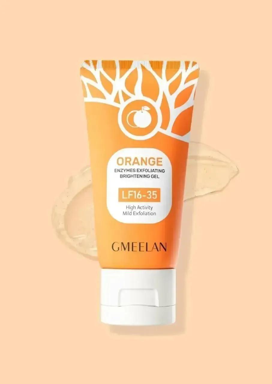 Orange exfoliating gel for all skin types