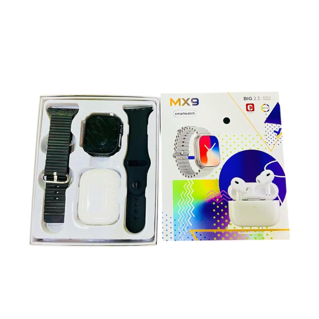 AMOLED Smart Watch – Metal Band, Premium Look
