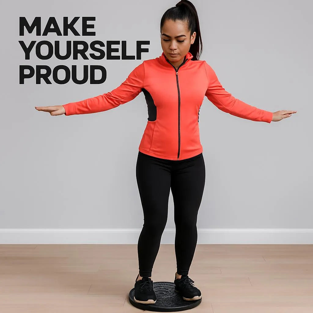 Black twister core fat burning disc for home workout