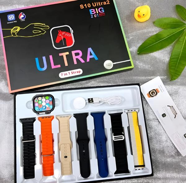 S10 Ultra 2 smart watch titanium black