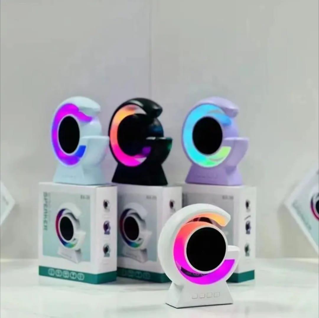 Touch Lamp Bluetooth Speaker – RGB Night Light & Voice Control