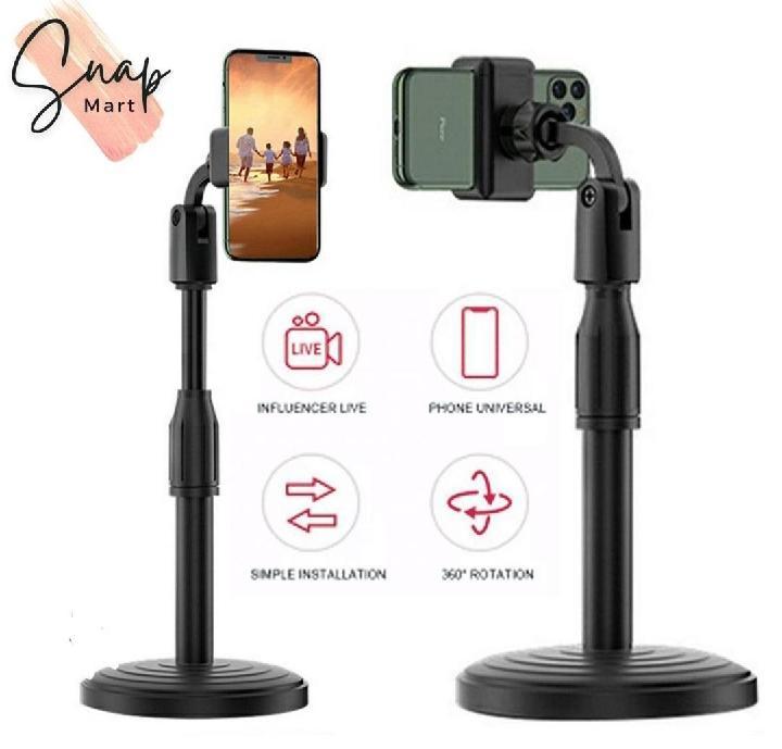 Portable Tripod Stand – 360° Rotation for Smartphones