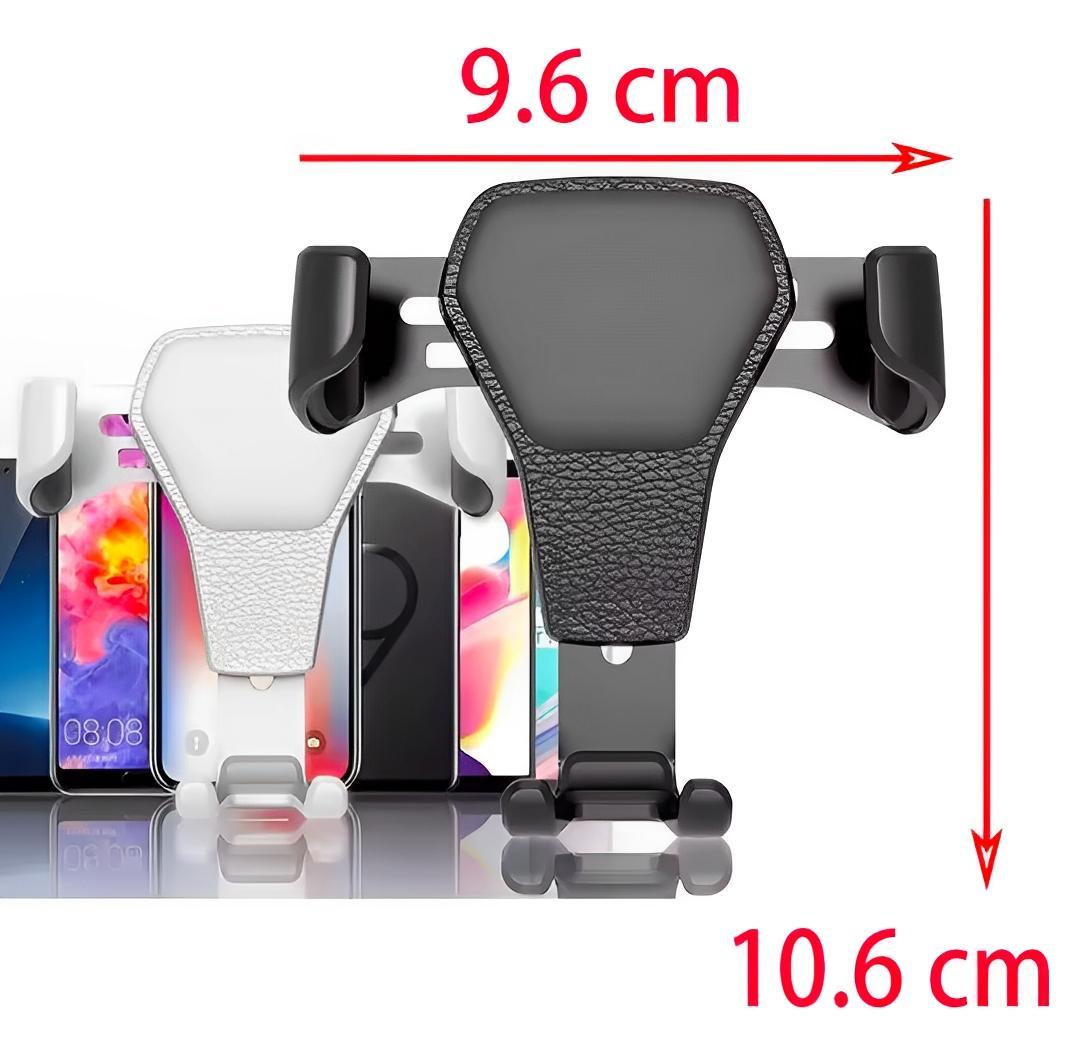 Gravity car phone holder black