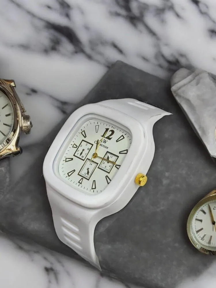 Black Lightweight Analogue Watch