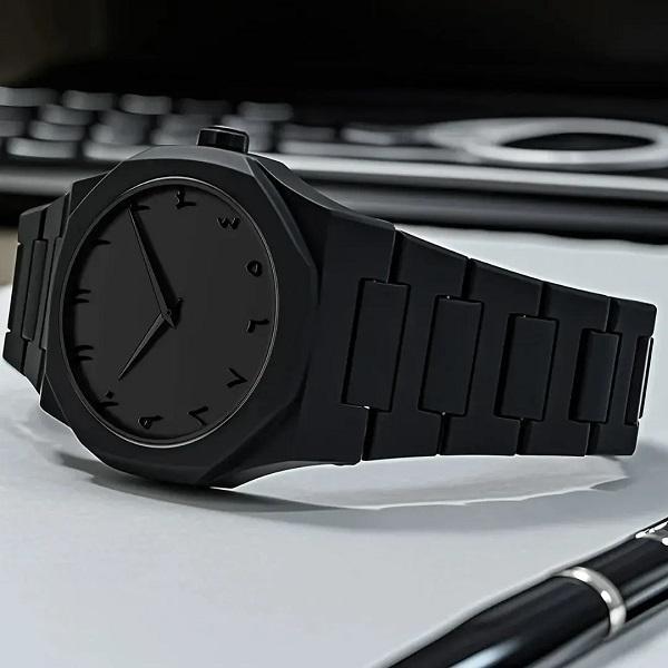 Black Aura Quartz Watch