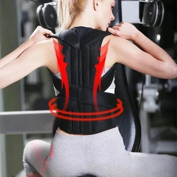 Posture corrector belt for back and shoulder support