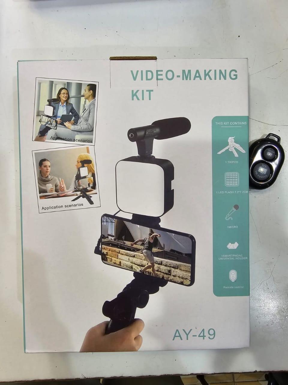 LED Ring Light + Microphone Set – Complete Content Creator Kit