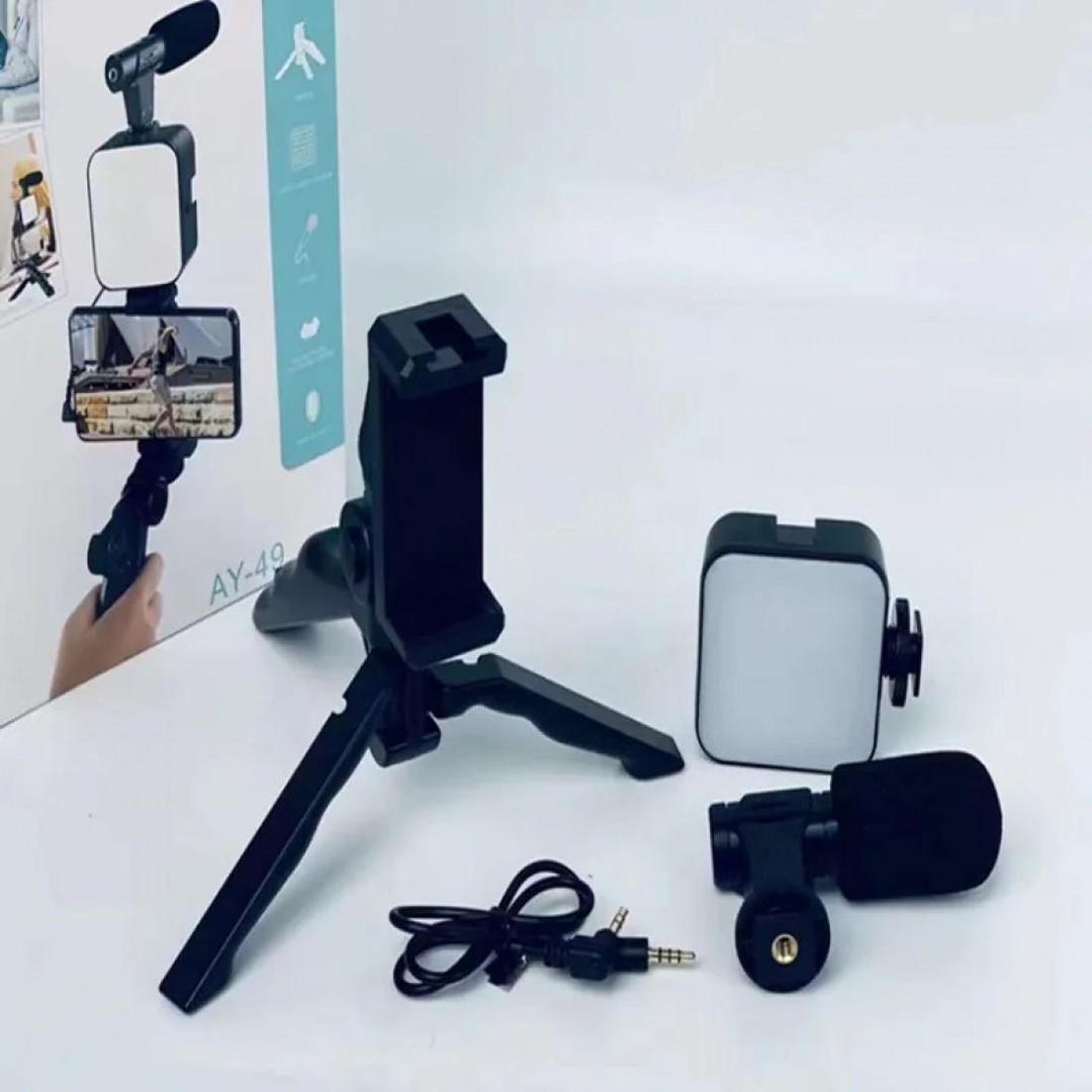 LED Ring Light + Microphone Set – Complete Content Creator Kit