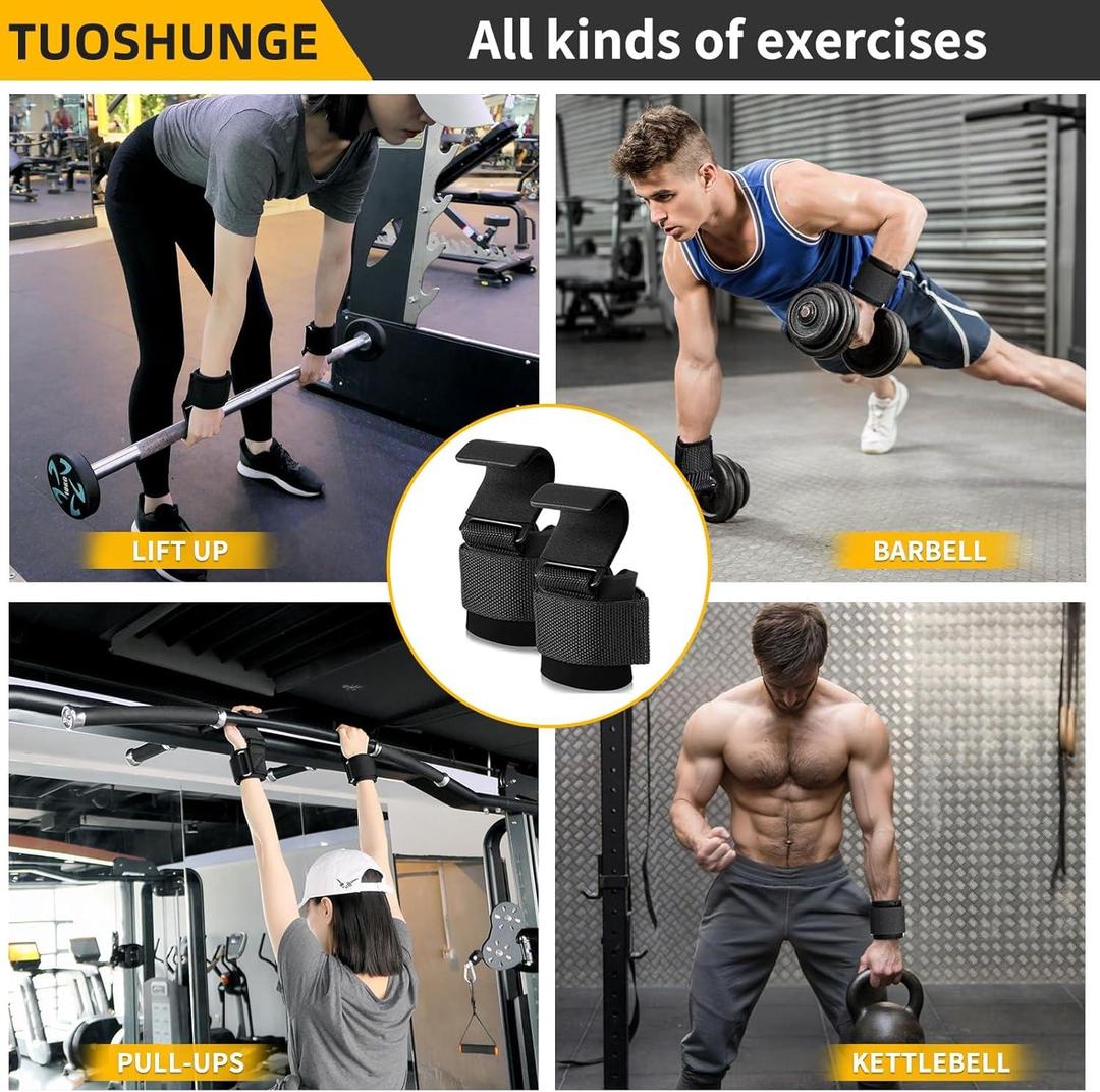 Heavy Lifting Wrist Straps – Gym Support