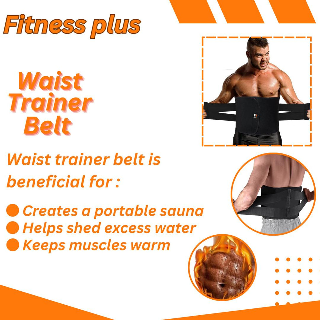 Waist Trimmer Belt – Adjustable, Non-Slip Grip
