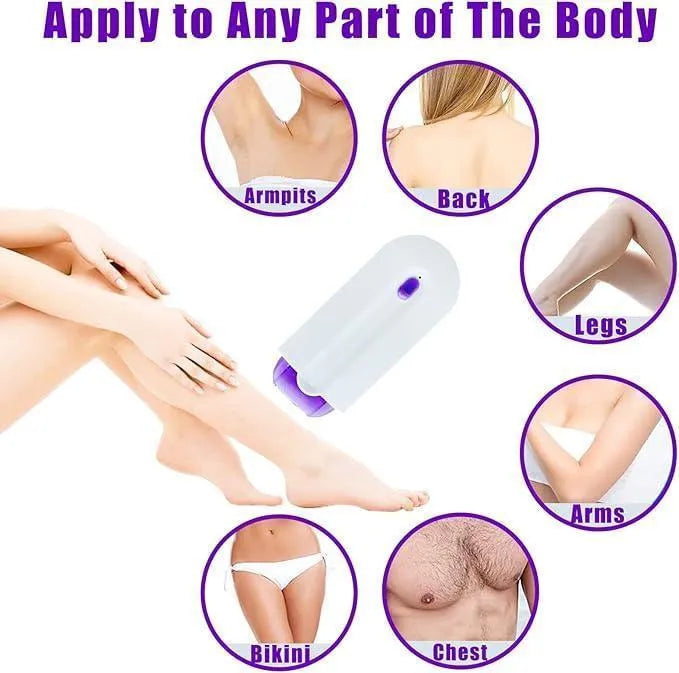 Rechargeable Women's Body Shaver – Painless & Easy Clean