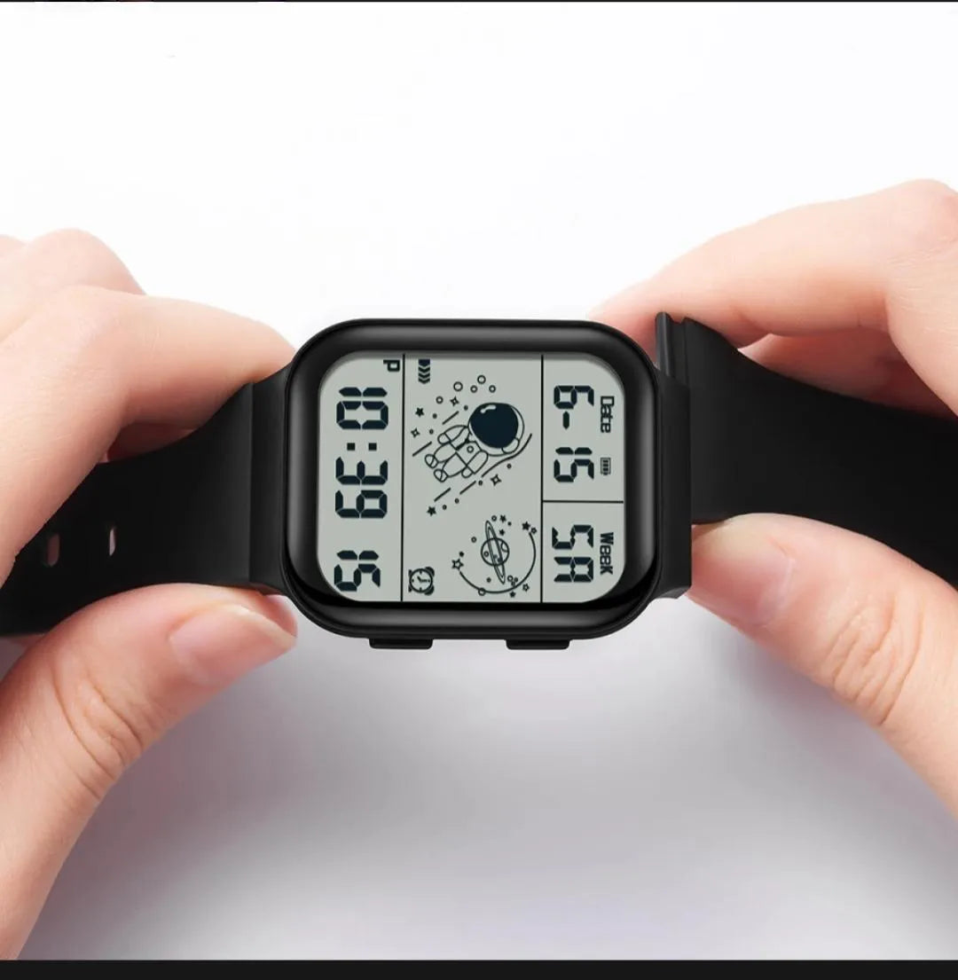 Waterproof Digital LED Watch – Men, Women & Teens