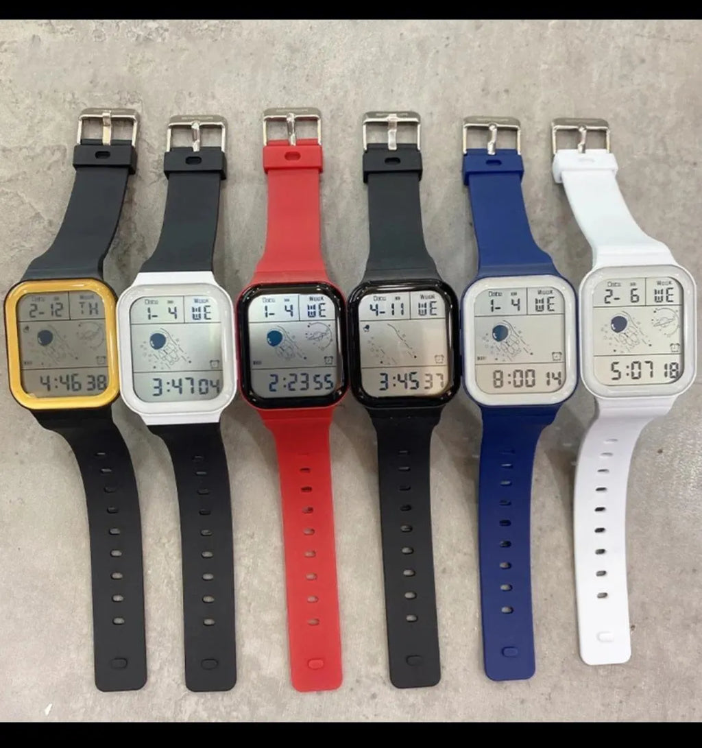 Waterproof Digital LED Watch – Men, Women & Teens