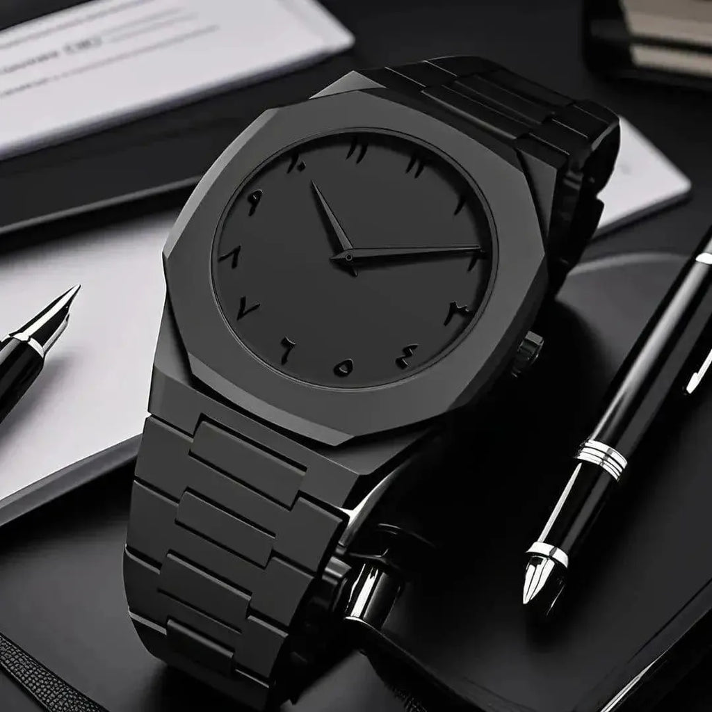 Carbon Fiber Black Aura Watch