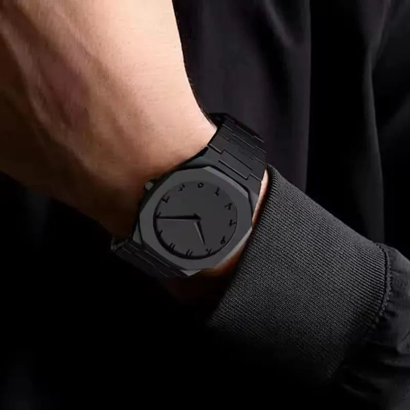 Carbon Fiber Black Aura Watch