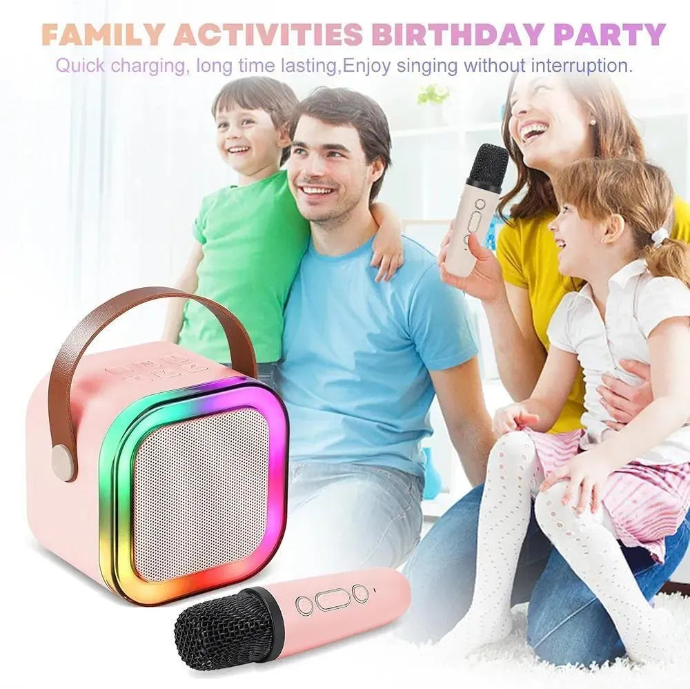 Rechargeable LED speaker product view
