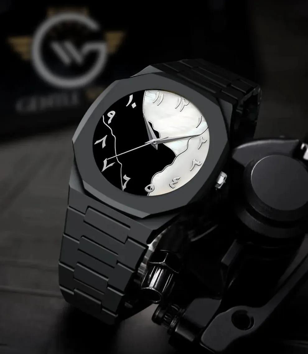 Carbon Fiber Analogue Watch 2mm Strap