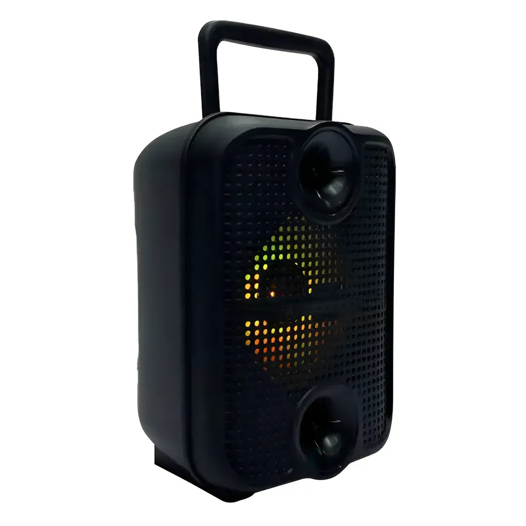 LED Bluetooth Speaker – Colour Lights & Long Battery