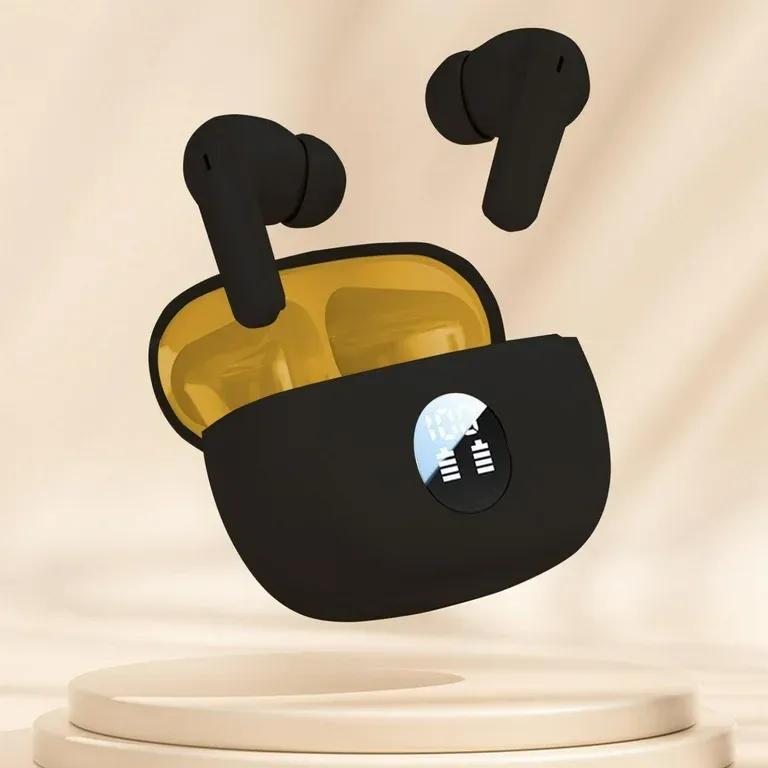 Bluetooth earbuds charging case view