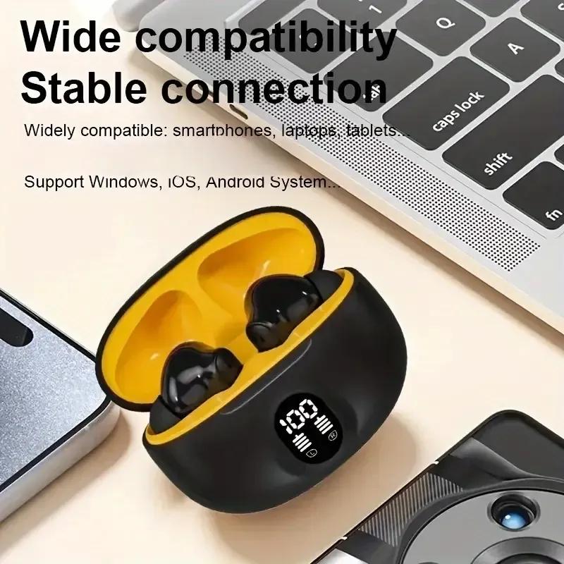 Wireless earbuds product photo