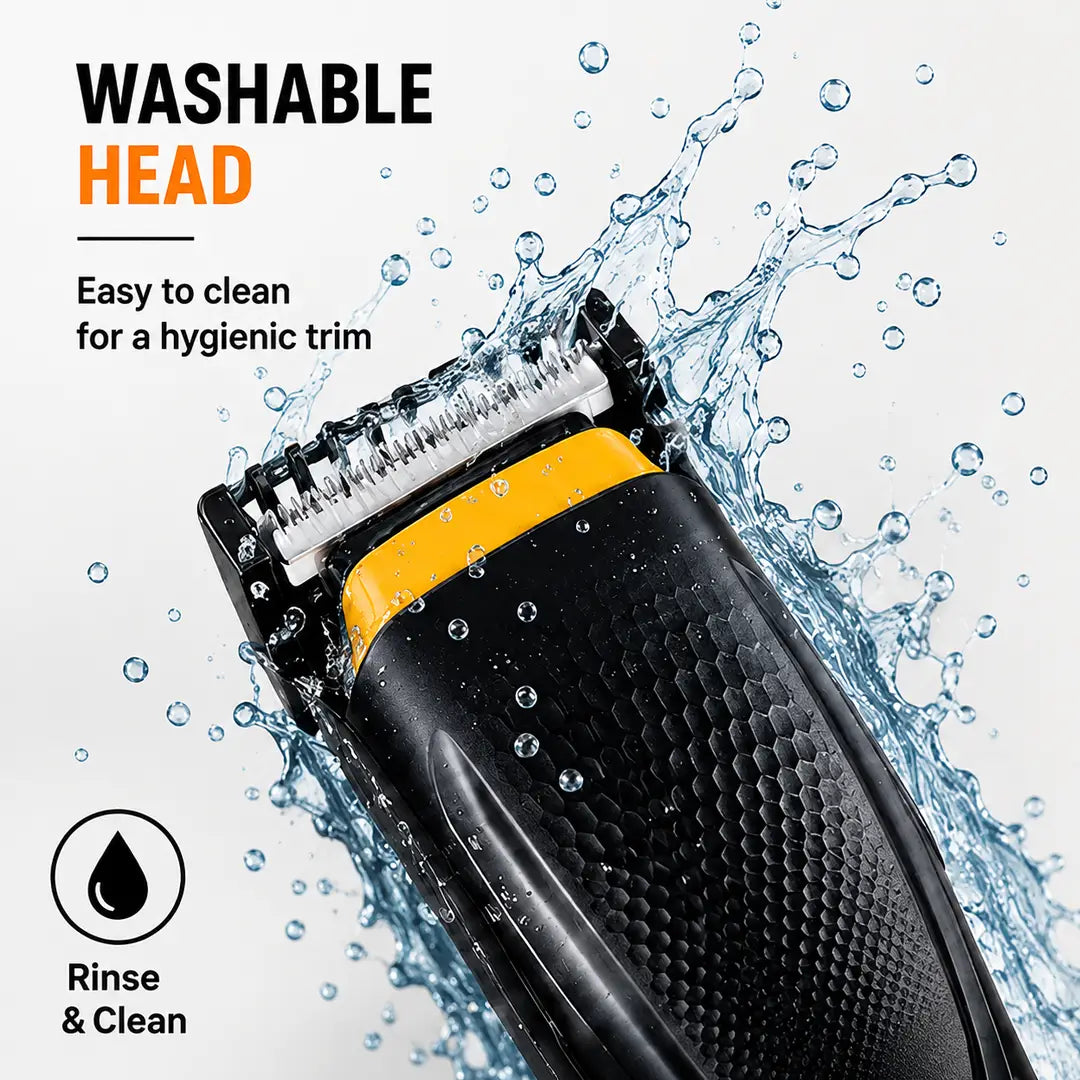 JAWA JW-822 Hair Trimmer – Floating Comb, Steel Blades