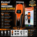 Kemei KM-519A professional hair clipper with LCD display