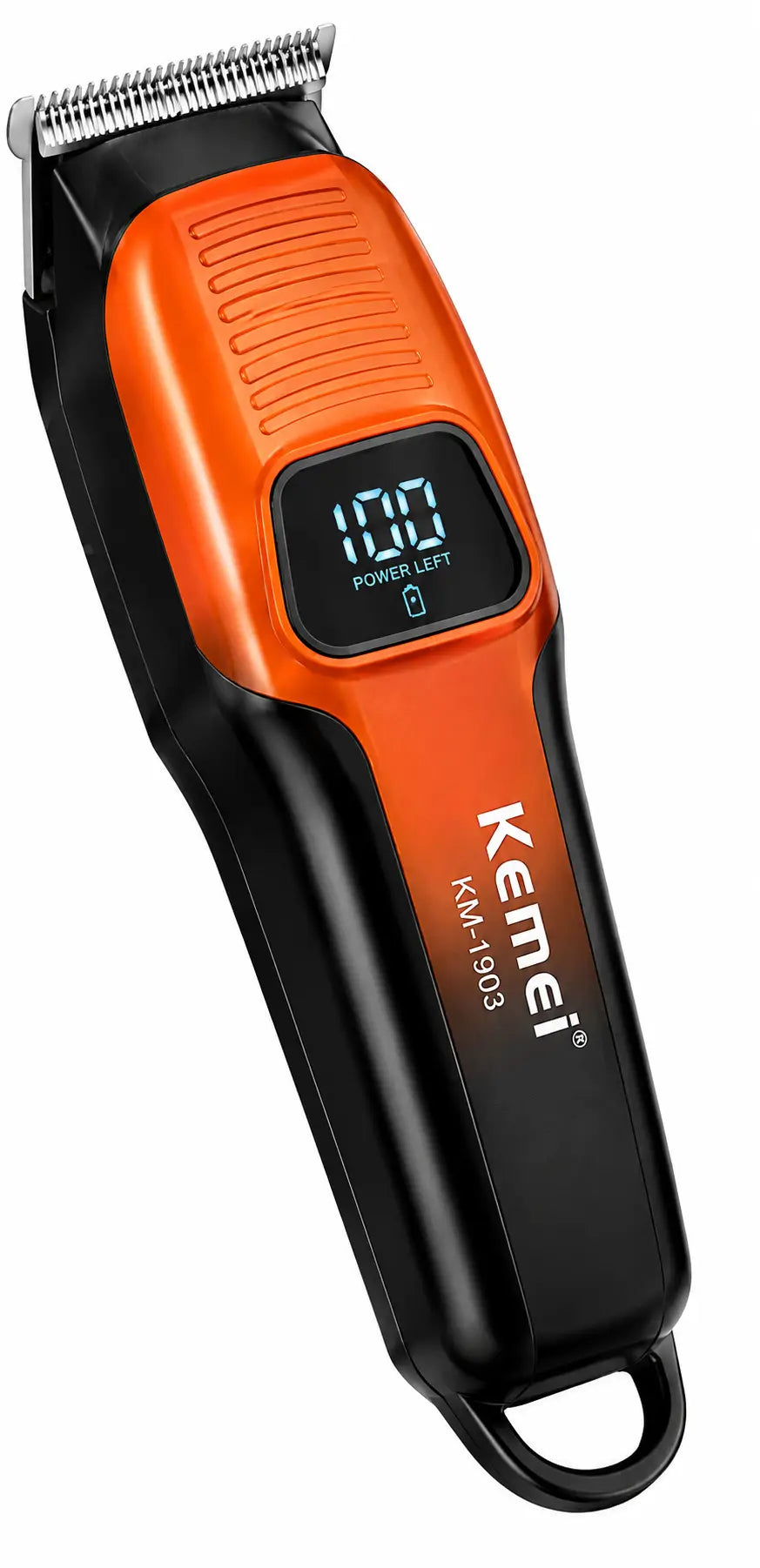 Kemei KM-519A Hair Clipper – LCD Display, 1200mAh