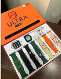 Ultra smart watch with four straps set