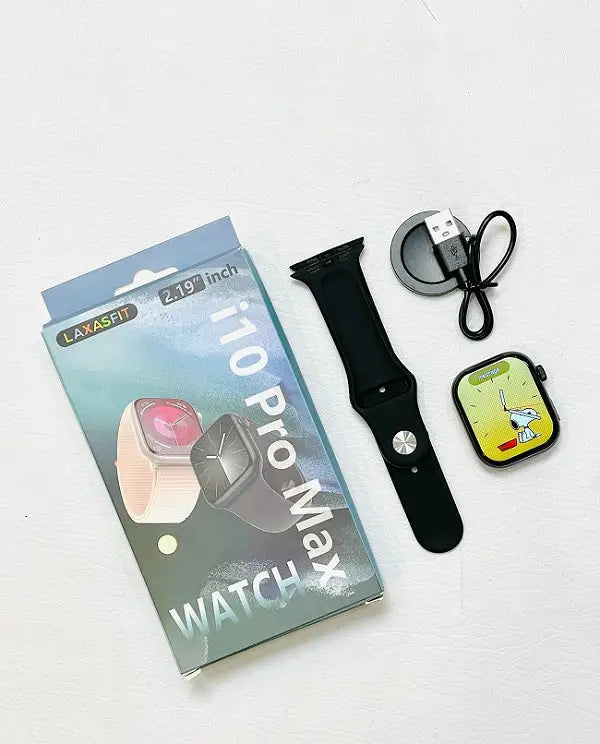 i10 Pro Max Smart Watch – Original Laxasfit, Bluetooth Calling