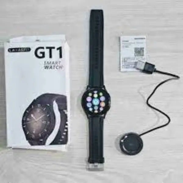 GT1 Round Dial Smart Watch – Bluetooth Calling