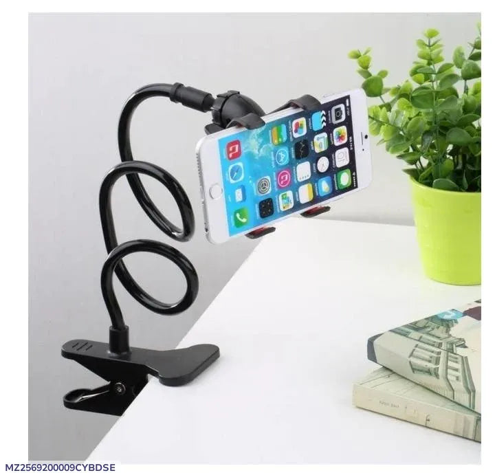 Flexible snake mobile phone holder