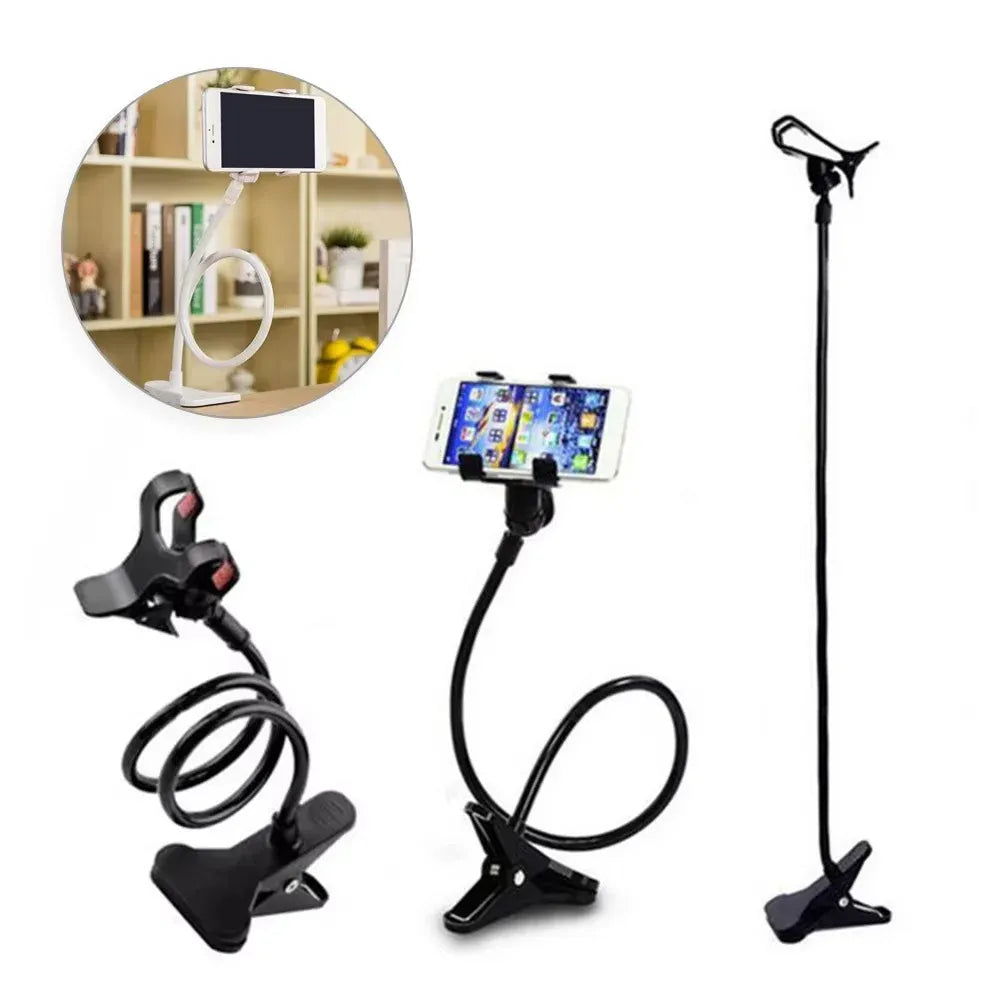 Flexible Snake Phone Holder – Bed & Table Mount