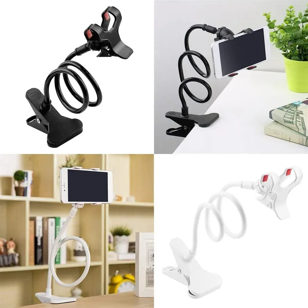 Flexible Snake Phone Holder – Bed & Table Mount