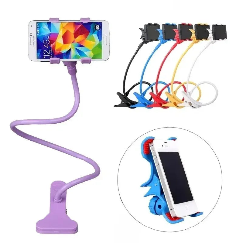 Flexible Snake Phone Holder – Bed & Table Mount