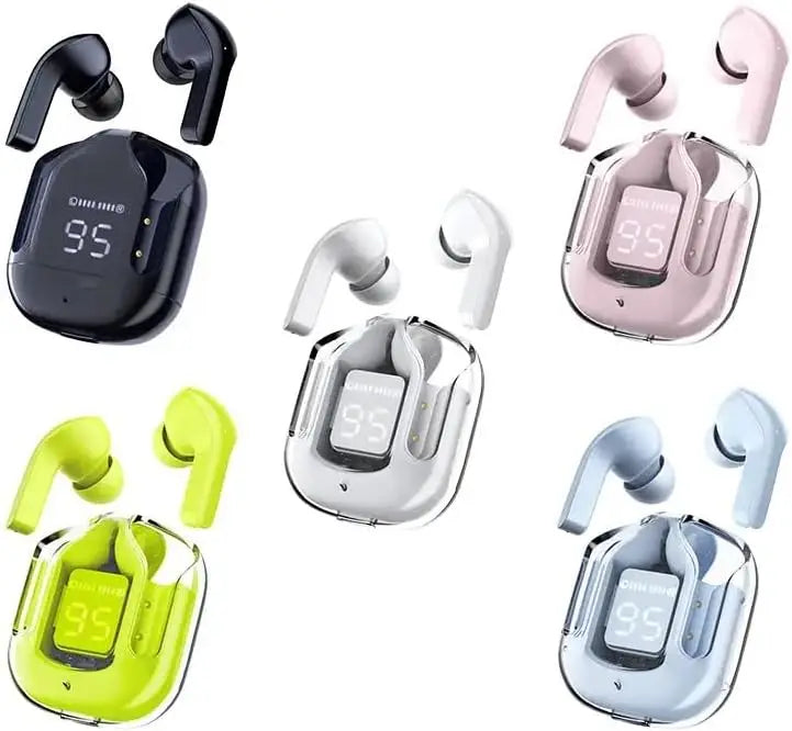Air31 TWS Earbuds – Transparent Case, Touch Control