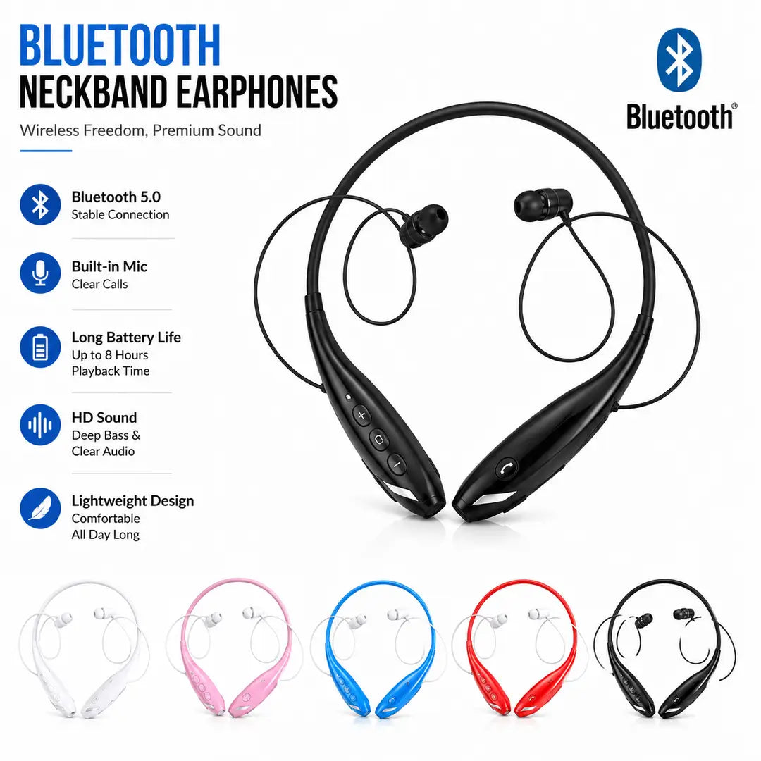 HBS730 Neckband Handsfree – Lightweight with Mic