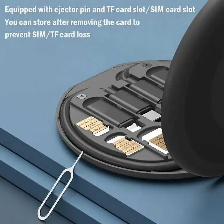 Magnetic card holder wireless charging pad