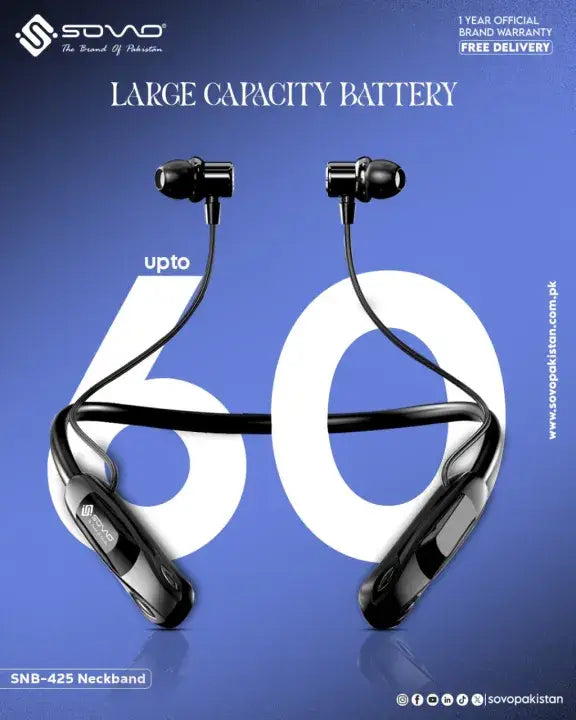 Urban SNB-425 Magnetic Touch Neckband – Premium