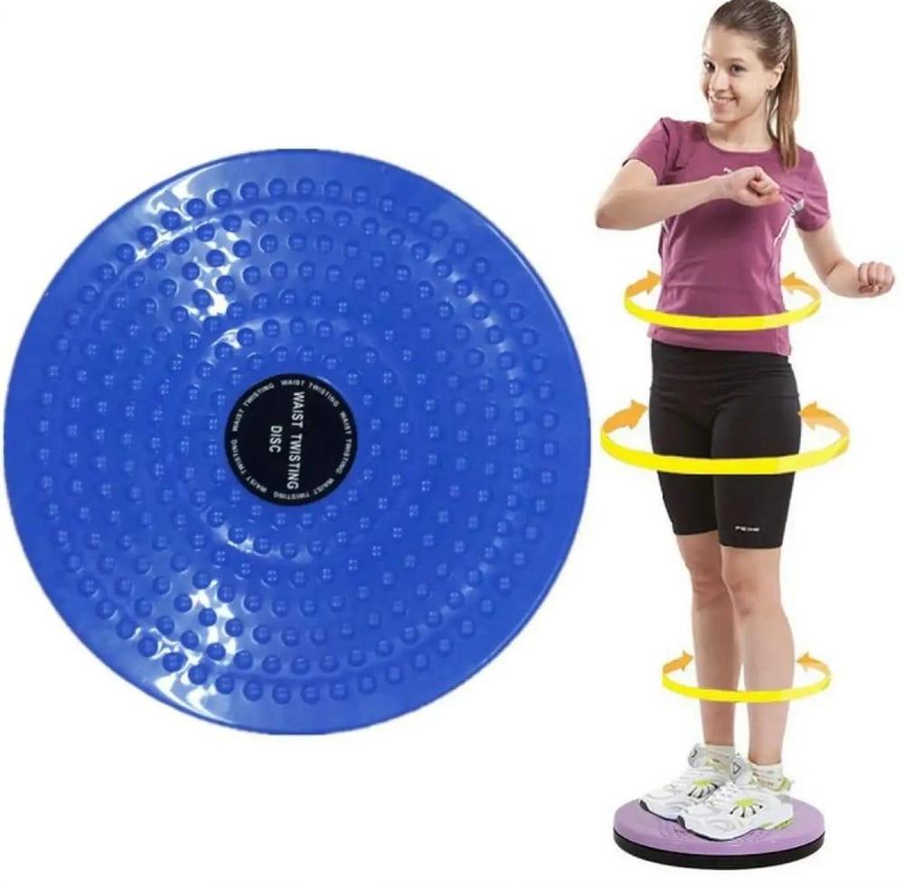 Silicone Twister Disc – Massage Points, Blue