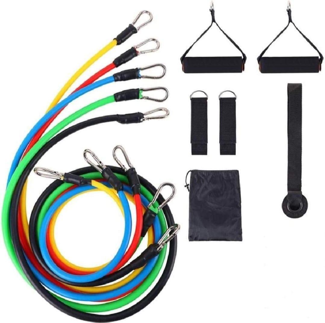 Resistance Bands Set – 11 Pcs Home Gym Kit