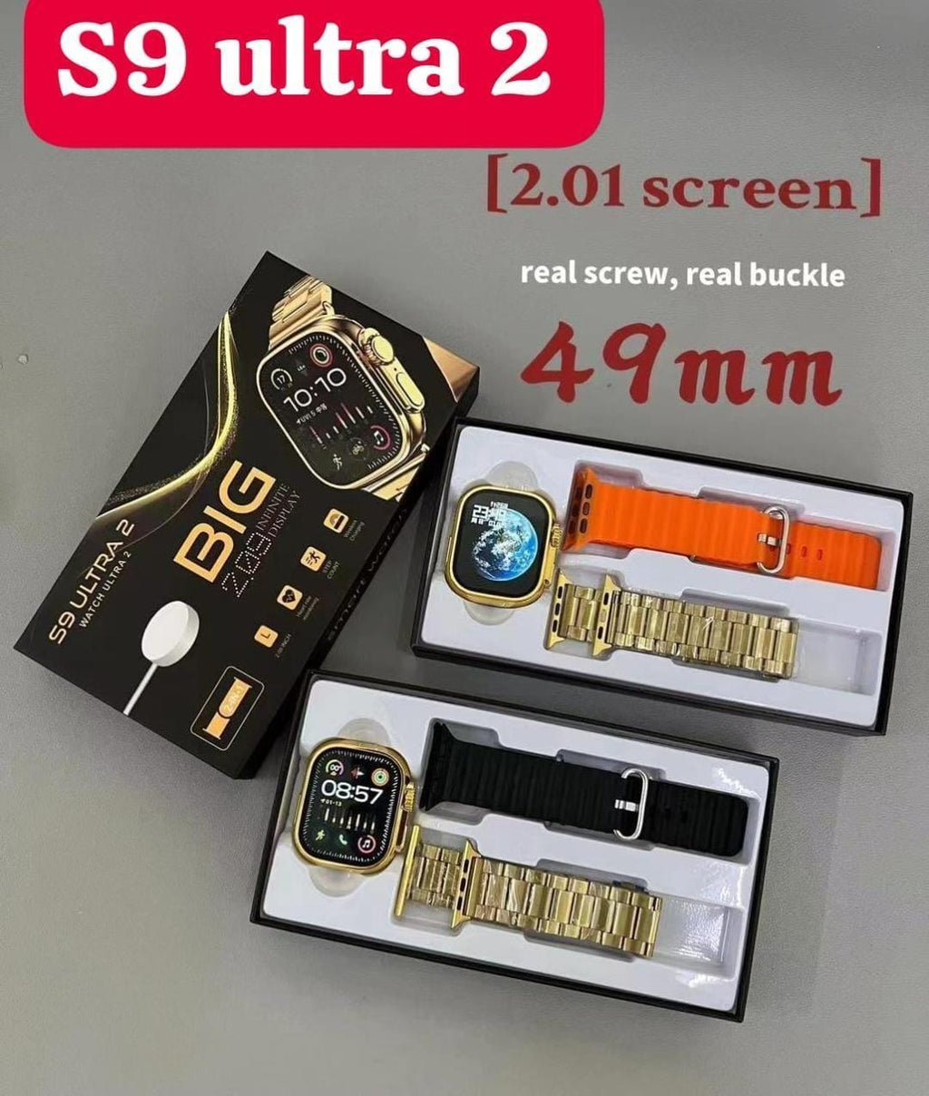 Gold Health Smart Watch – Bluetooth 5.3