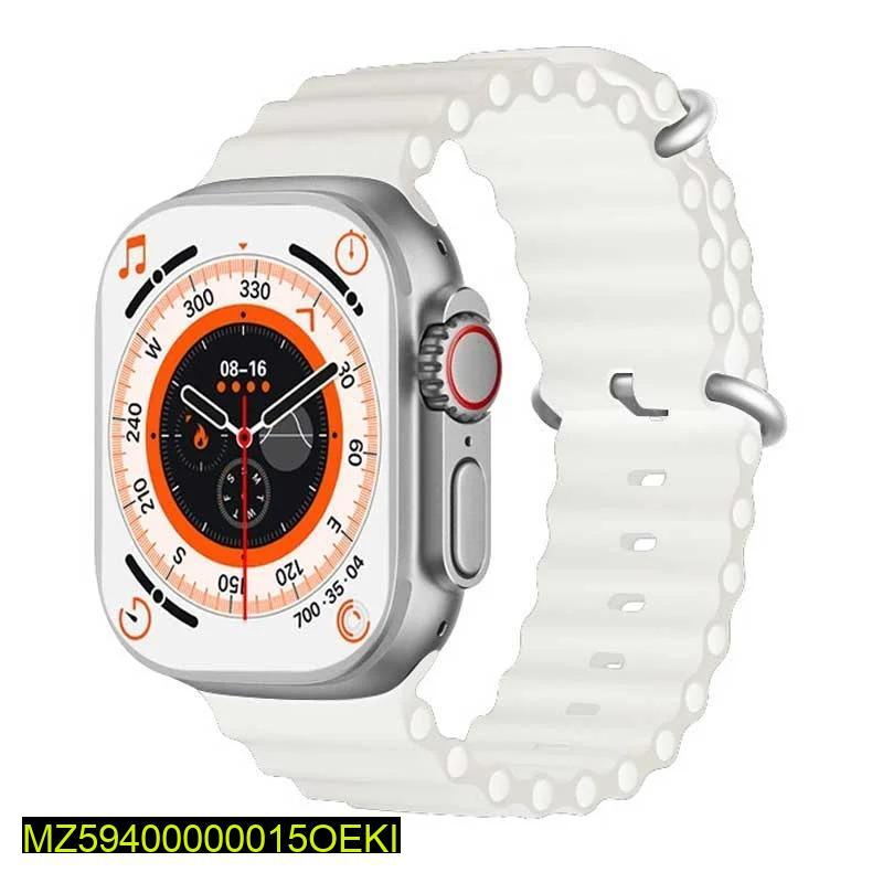 T800 Ultra smart watch silver fast charging