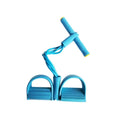 Blue fitness pull rope for home use
