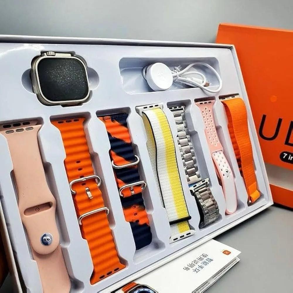 Water Resistant Smart Watch – 7 Belts Set