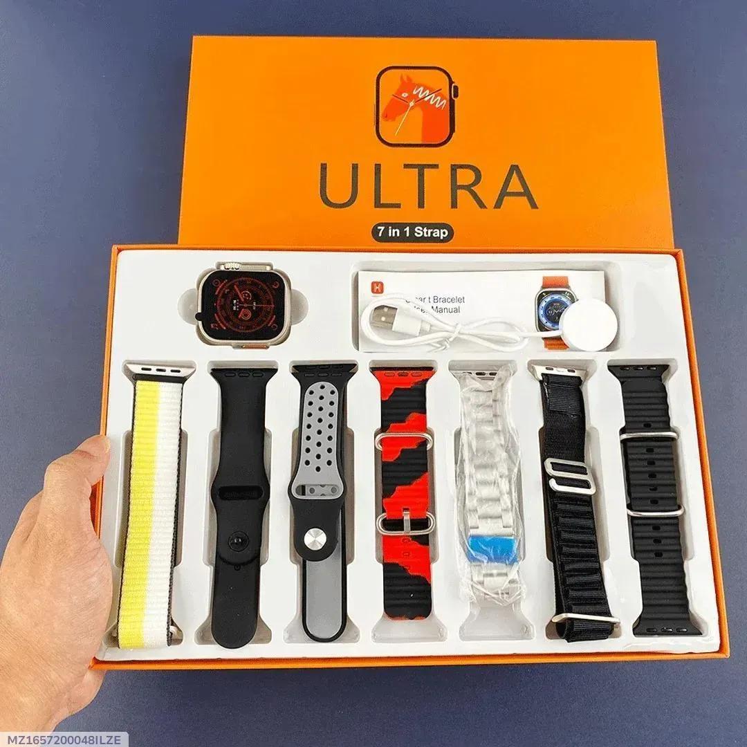 7 colour band smart watch box set